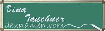 Dina Tauchner Visitenkarte